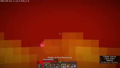 a little misstep in the nether made me rethink my life