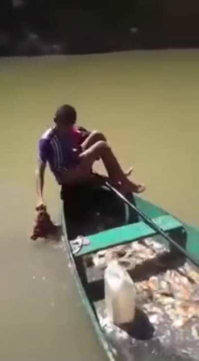 Fishing for piranhas