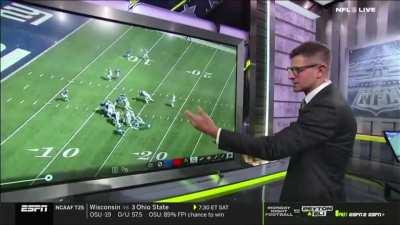 NFL Live highlights how the Panthers are giving their plays away