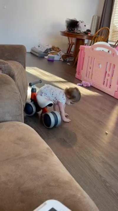 She didn't read the instructions after unboxing