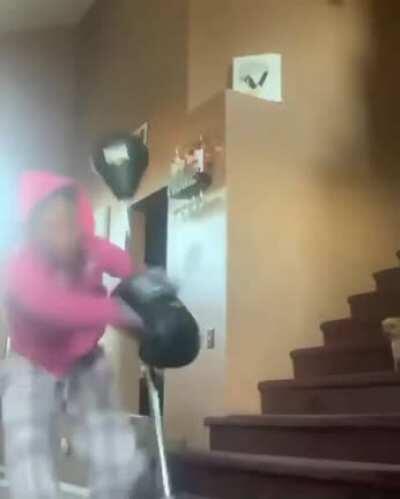 Sometimes it punches back