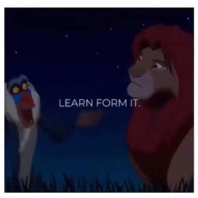 A lil dose that we all need