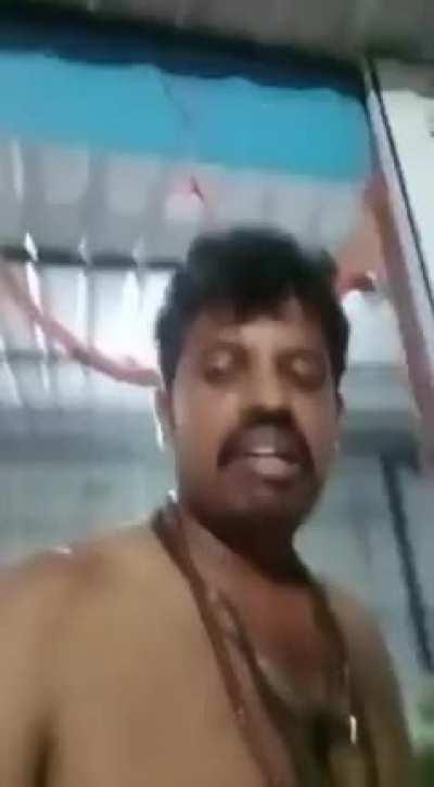 BJP man rants after his mora ponnu ran away with a Dalit man