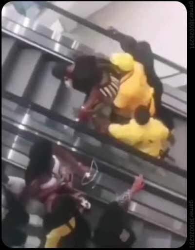 WCGW using the elevators for first time