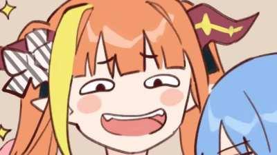 Suisei hits Coco with a bottle and dies.