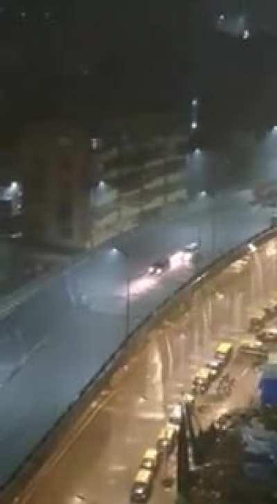 When you can't go to waterpark due to corona, BMC makes one for you on JJ Flyover