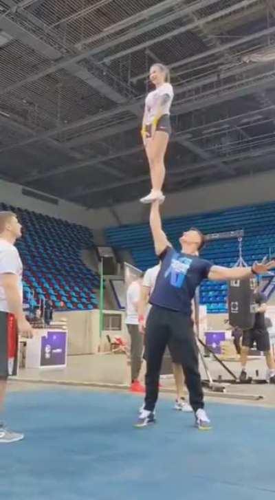 This guy didn’t skip arm day