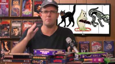 FLASHBACK: James pitches a horror movie called 