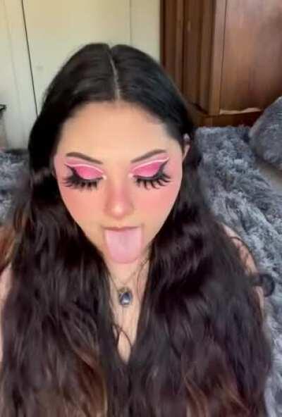 my first ahegao! how did I do? :3