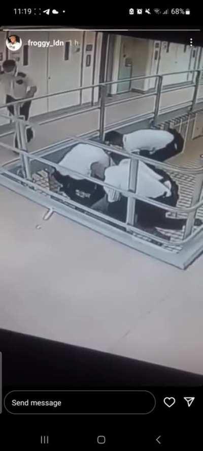 Young dizz attacked in prison by police