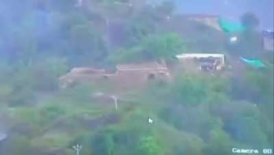 Indian Army Firing & shelling at Pakistani posts during ceasefire violation retaliations