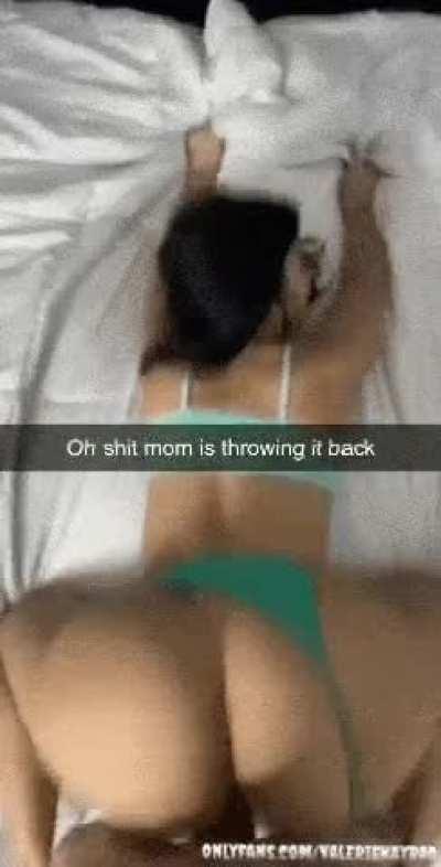 You bully sent you a video of him ad your mom after she dropped you off at school