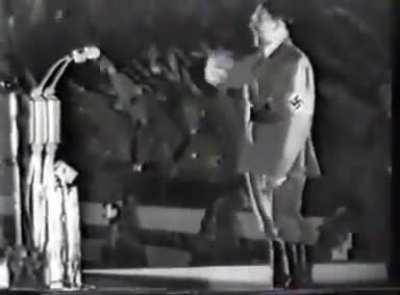 Hitler speech is banned from YouTube so I'm posting it here