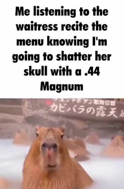 They looked at me funny.