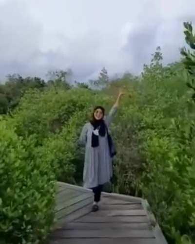 When you don't look where you're going.