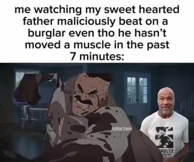 The rage of nearly losing your family.