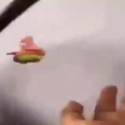 Patrick indo em bora