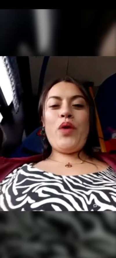 Lesly_10- stripping in public bus