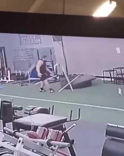 Throwing in the gym