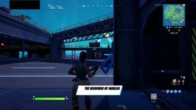 Title screen that will appear upon logging into the event.