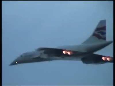 kept the Concorde in frame all the time