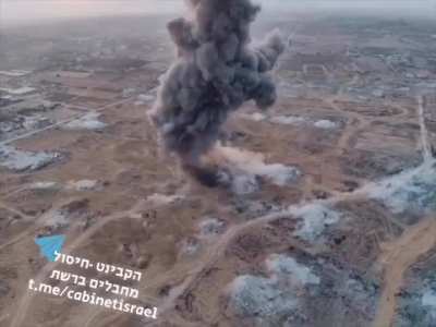 A new video documents the Israeli occupation's use of advanced missiles to demolish the remaining homes in eastern Gaza - missiles resembling 