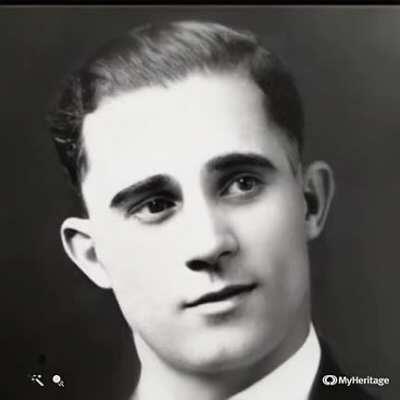 My great grandfather in 1915 alive again thx to new my heritage Deep Nostalgia animation tool