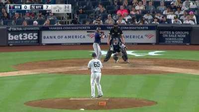 [Highlight] The Nestor Cortes Show rolls on with another solid outing vs the Twins with 2 runs and 7 Ks, and going 7 innings for the first time ever (7.0 IP, 2 R, 4 H, 2 BB, 7 Ks, W)