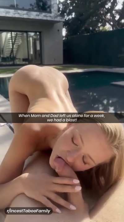 When Mom and Dad left us alone for a week