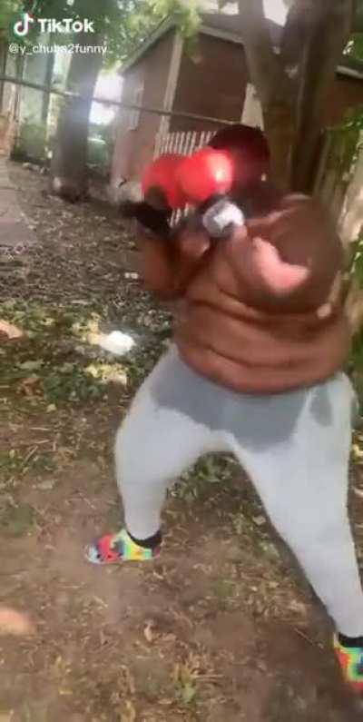 JJ is finally back to training