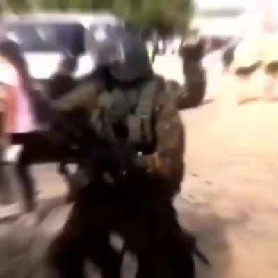 Slovenian army training: