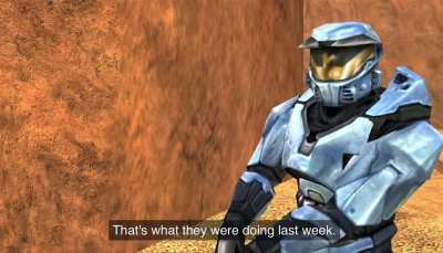 How does this scene summarize the entire series?