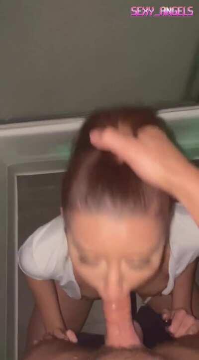 Blowing Him at the Party 😏