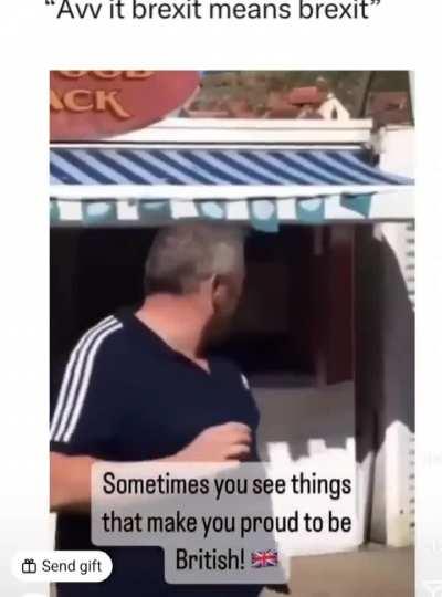 Barry (63) fends off vicious assault. Hailed British hero.