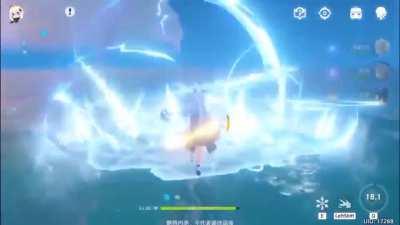 Ayaka Kamisato shows how to make an efficient bridge