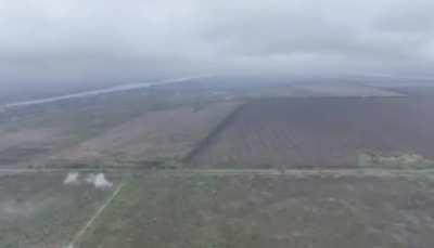 Впервые за время войны в Донецкой области был замечен воздушный бой между дронами Mavic