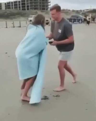 She was really excited about the proposal