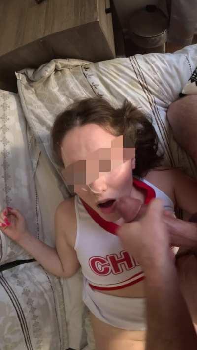 He said I look prettier with a big load on my face