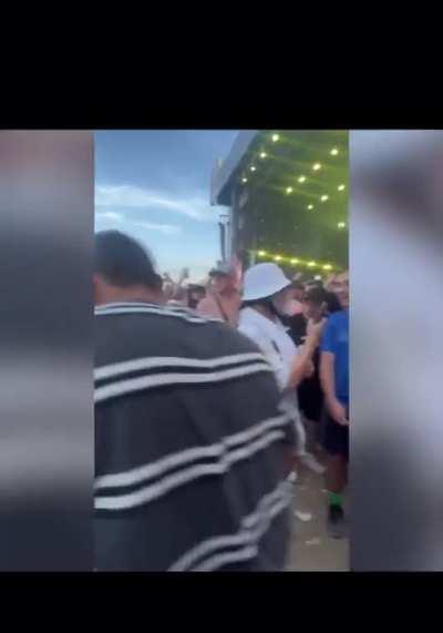 Stagedive gone wrong