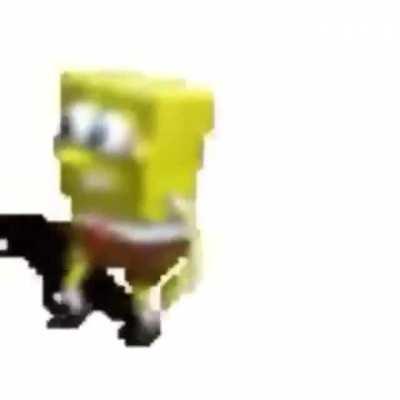 Spongebob dancing