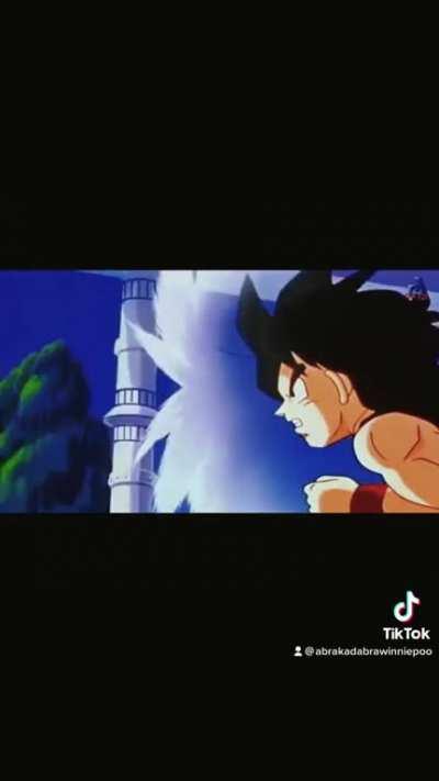 Goku inna chain gang.