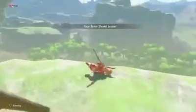 Remember to be careful when shield surfing