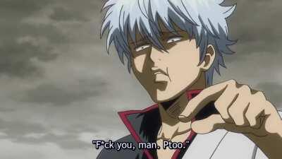 [GinTama][Clip]a literal translation