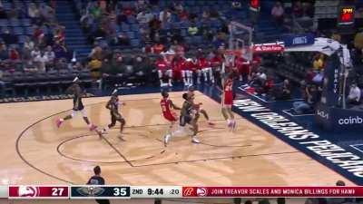 [Highlight] Delon Wright throws the fast break lob to John Collins