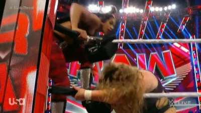 Tonight on RAW: Bianca Belair vs Liv Morgan vs Duodrop for a match vs Becky Lynch at the Royal Rumble!