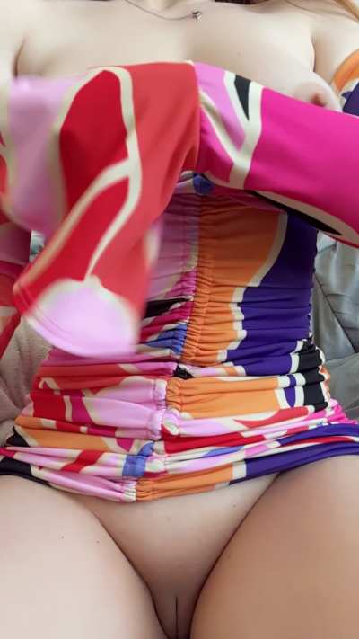 Two ginger titties bouncing perfectly