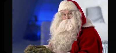 El viejito pascuero saluda al cristian. 2.0