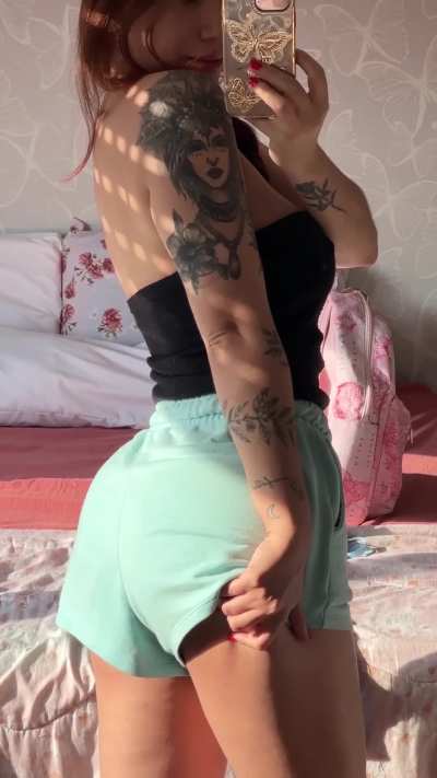 Hope you’re ready… my curves and tats are here to tease