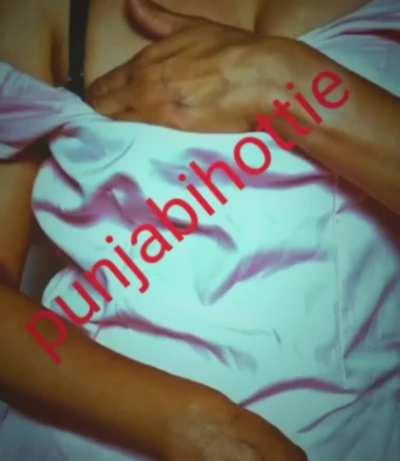 custom video in Punjabi suit.