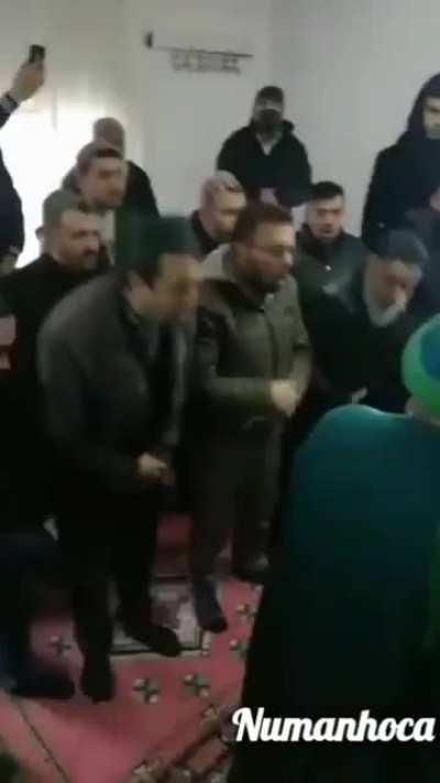 İki Şeyhin buluşma anı